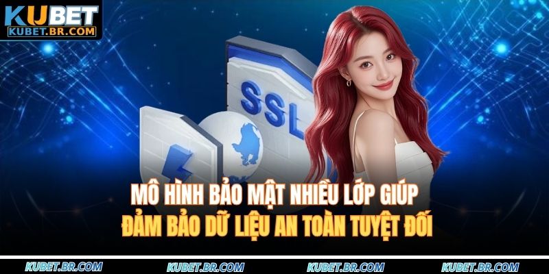 Mô hình bảo mật nhiều lớp giúp đảm bảo dữ liệu an toàn tuyệt đối